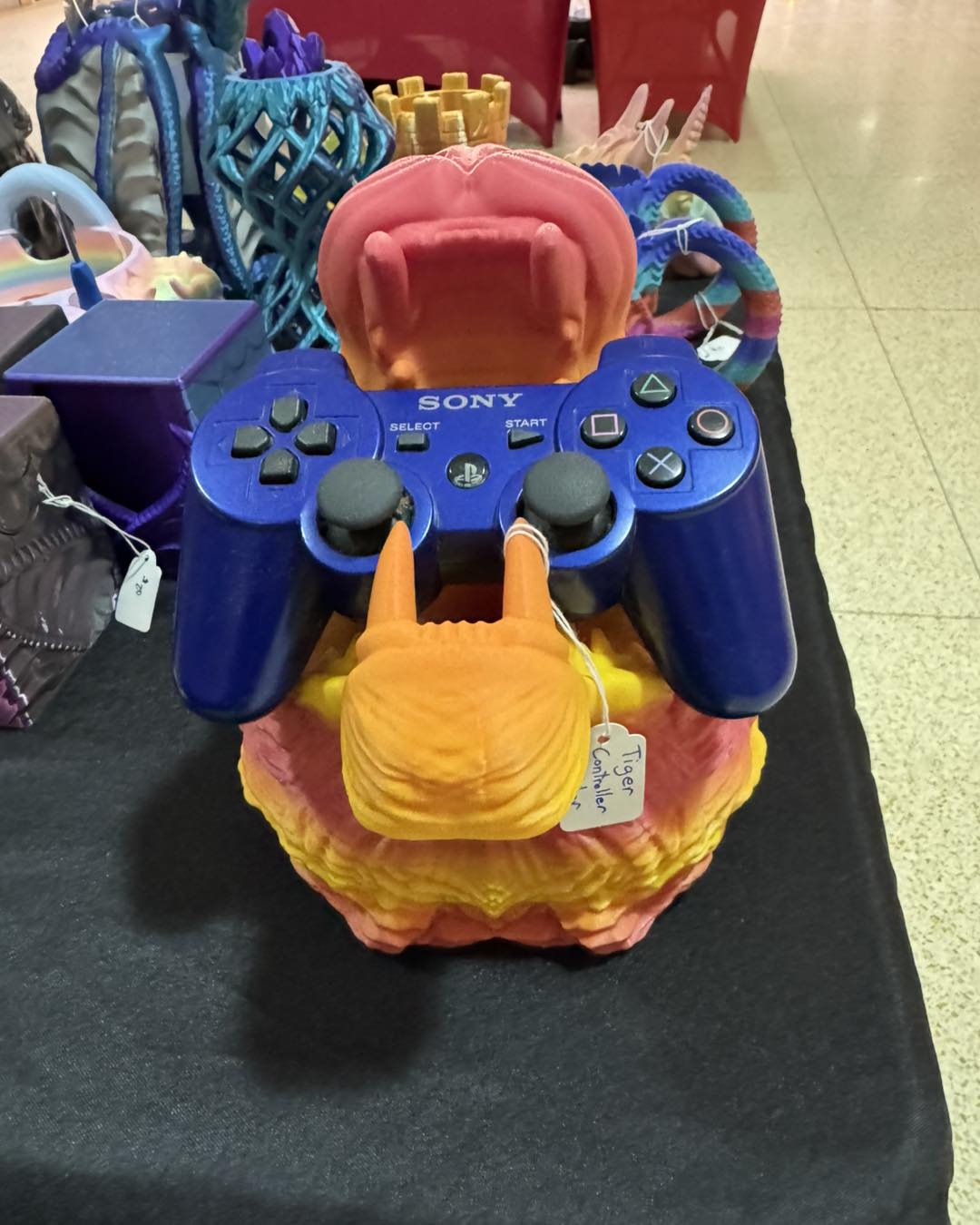 Tiger Head Controller Holder